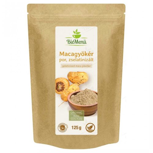 BioMenü BIO Macagyökér por zselatinizált 125g