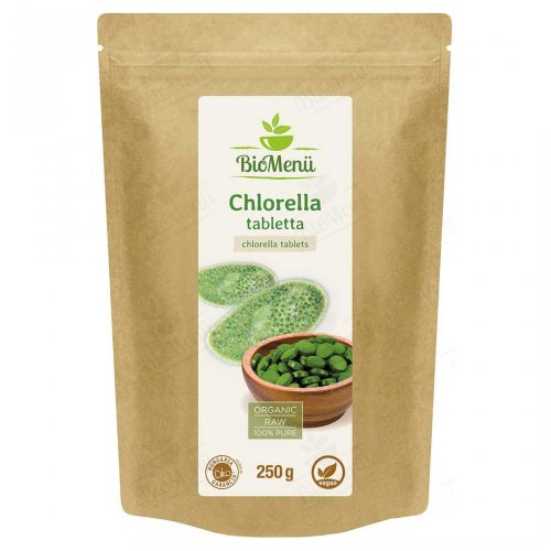 BioMenü BIO Chlorella tabletta 250g (~500 db)