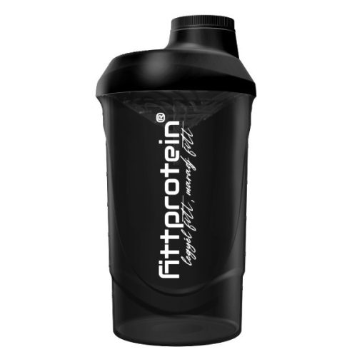 Fittprotein Shaker Fekete színben 600ml 