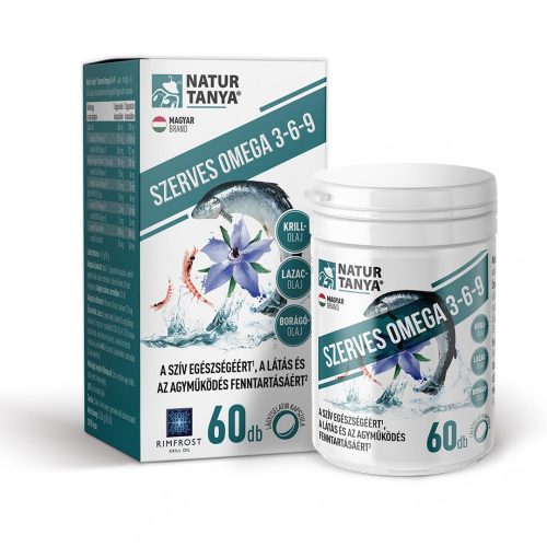 Szerves Omega 3-6-9 60 tabletta