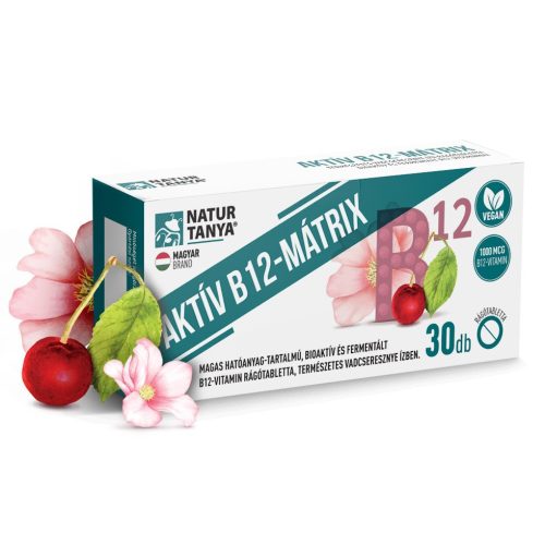 Aktív B12-MÁTRIX 30 rágótabletta