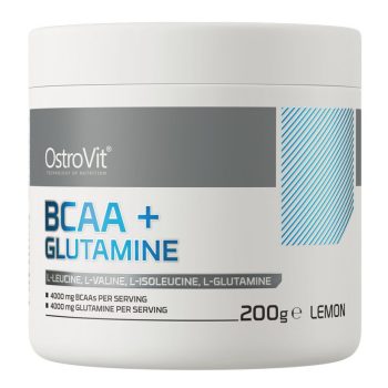 OstroVit BCAA + Glutamine 200g Lemon