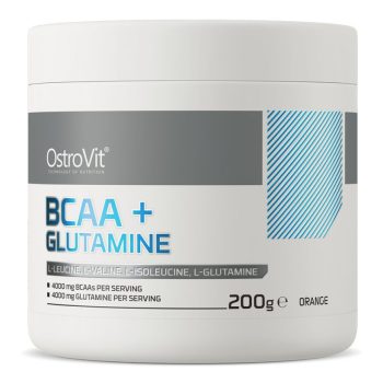 OstroVit BCAA + Glutamine 200g Orange