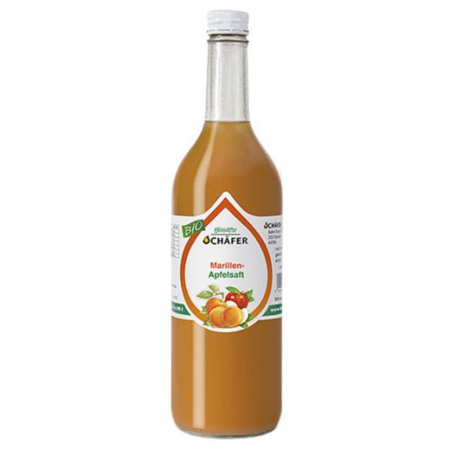 Schäfer BIO 100% Sárgabarack-Almalé 700ml