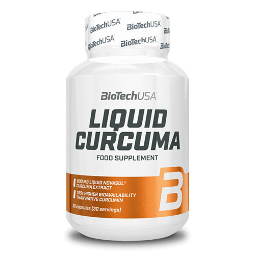 BioTechUSA Liquid Curcuma 30 kapszula