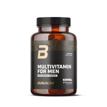   BioTechUSA Multivitamin for Men from organic sources 60 tabletta