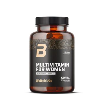   BioTechUSA Multivitamin for Women from organic sources 60 tabletta