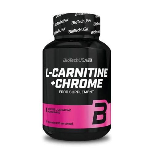 BioTechUSA L-Carnitine + Chrome 60 kapszula