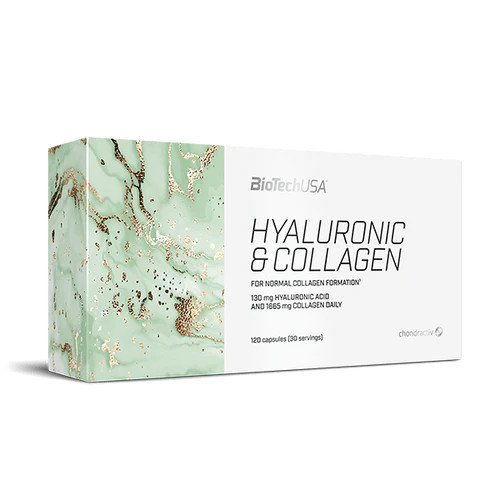 BioTechUSA Hyaluronic & Collagen 120 kapszula
