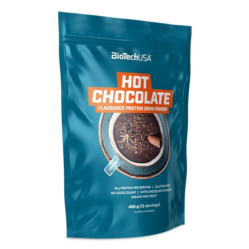 BioTechUSA Hot chocolate fehérje italpor 450g