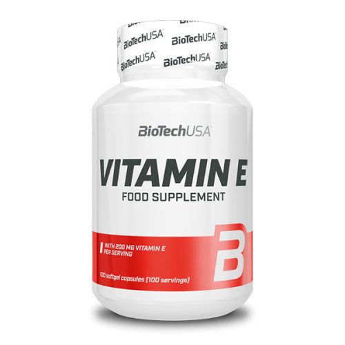 BioTechUSA Vitamin E 100 lágyzselatin kapszula