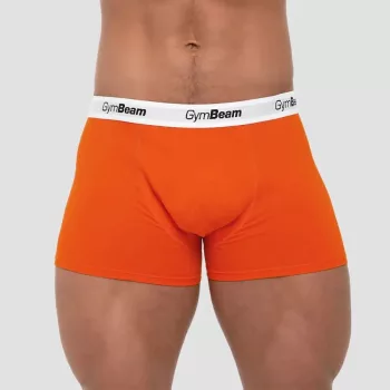 GymBeam Essentials 3Pack narancssárga boxeralsó