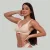 GymBeam Varrásmentes Beige melltartó