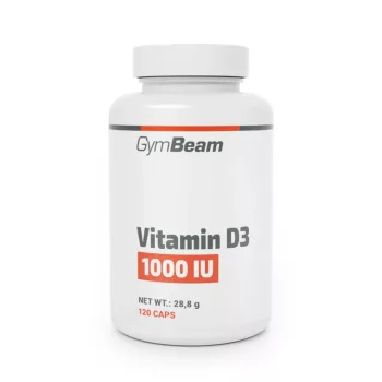 GymBeam D3-vitamin 1000 IU 120 kapszula