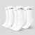 GymBeam 3/4 Socks 3Pack zokni fehér