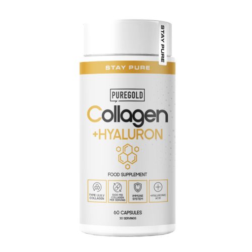 PureGold Collagen + Hyaluron + Selenium 60 kapszula