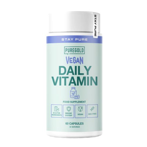 PureGold Vegan Daily Vitamin 60 kapszula