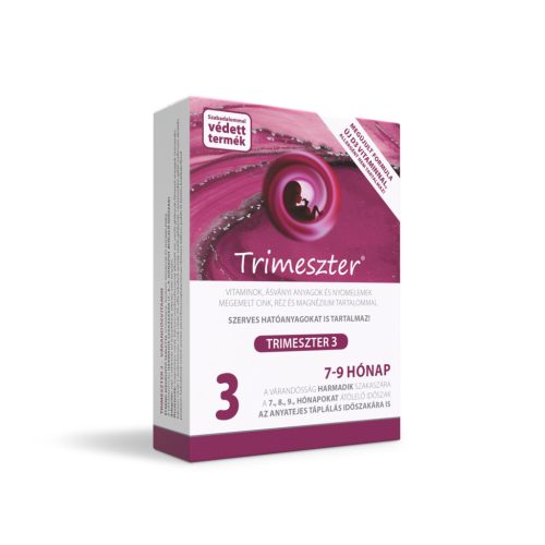 Trimeszter 3 várandós vitamin 60 tabletta