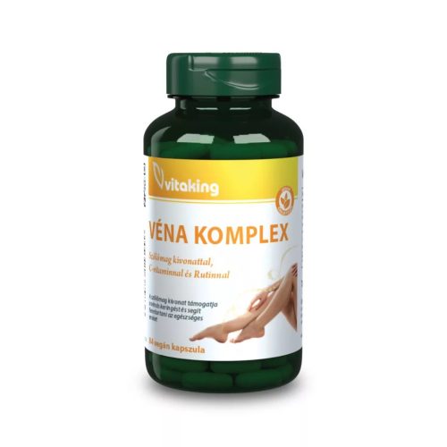 Vitaking Véna komplex (Szőlőmag + Rutin + C-vitamin) 84 kapszula